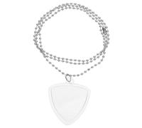 HONITANO Guitar Pick Case Necklace Transparent Organizer Portable Secure Storage Pendant For Acoustic Electric Guitarists