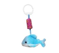 HONITANO Hochet En Forme De Dauphin Moulin À Vent Pendentif Pour Berceau Dessin Animé Cloches De Chevet Pour Bébé Jouets De Dessin Animé Bleu