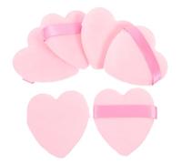 HONITANO Houppette à Maquillage Lot de 6 Éponges à Visage Coussin Applicateur Maquillage Voyages Outils de Beauté Multifonctionnels