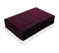 HONITANO Housse Décorative Velours pour Banc De Piano avec Franges Lavable pour Chaise De Piano Tabouret De Coiffeuse Et Siège De Bar