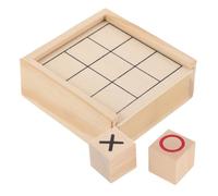 HONITANO Jeu De Dames Bois Jouet De Table Portable pour Garçon Fille Activités De Groupe Favorise La Planification Stratégique