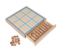HONITANO Jeu Éducatif Sudoku pour Garçon Fille avec Tiroir Plateau de Chiffres Bleu Puzzle pour Développement Intellectuel et Entraînement Au Raisonnement
