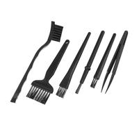 HONITANO Kit de 6 Brosses Antistatiques pour Nettoyage Électronique Brosse Informatique pour Clavier Mécanique Portable et Légère pour Dépoussiérage D’Ordinateurs et Accessoires Esd