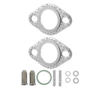 HONITANO Kit de Goujons et Écrous pour Collecteur D'échappement Moteur 50-150cc, Joints Métalliques Résistants la Chaleur, Fixations Solides pour Réparation et Entretien Moto