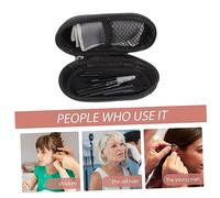 HONITANO Kit de Nettoyage pour Prothèse Auditive Compact et Outils Durables pour Éliminer Cérumen et Poussière Boîte de Rangement Portable pour Appareils Auditifs et Accessoires