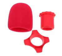 HONITANO Kit de Protection Microphone à Main avec Bonnettes Mousse Vent Anneau Silicone Roulement et Manchon Stabilisateur Protège Micro pour Performances et Enregistrements