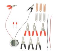 HONITANO Kit D'éxpérience Batterie De Fruits DIY pour Étudiants Taille Standard Horloge à Pommes De Terre Éducative Expérience Amusante en Classe