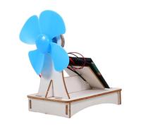 HONITANO Kit Éducatif DIY Fan Solaire Bois pour Matériel de Science et Technologie Outil Apprentissage Pratique pour Projets de Physique Scolaires