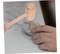 HONITANO Kit Excavation Bois pour Garçon Fille avec Marteaux Burins et Brosses Jeu Éducatif pour Précieuses Exploration Géologique pour Garçons et Filles
