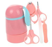 HONITANO Kit Manucure et Pédicure Garçon Fille Sécurisé avec Coupe-ongles Précis et Ciseaux Arrondis Trousse Complète Cadeau Naissance Indispensable pour Soins Doux des Ongles
