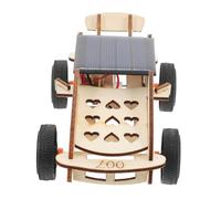 HONITANO Kit Solaire Éducatif Voiture Bois à Assembler Scientifique DIY pour Garçon Fille Projet Expérience Solaire pour Garçons et Filles Matériel Pédagogique Sûr et Simple