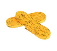 HONITANO Lacets Cirés Antidérapants pour Patins De Hockey sur Glace Résistants Au Gel Rupture Adaptés pour Ski Et Sports Hiver Jaunes Lot