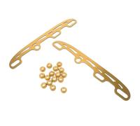 HONITANO Lames de Patin de Hockey sur Glace en Acier Inoxydable 290mm Grosse Taille Lames de Rechange Haute Performance pour Conversion Patins à roulettes Accessoires Sportifs