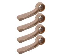 HONITANO Levier Réglable de Tondeuse à Cheveux 4 Pièces Couleur Café Compatible 8148/8591, Accessoire Professionnel de Réglage de Lame pour Coiffure, Pièces de Rechange Solide pour