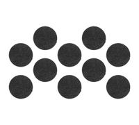 HONITANO Lot de 10 Limes Exfoliantes pour Pédicure Électrique Disques Noirs Éliminateur de Callosités pour Pieds Outil de Râpe Double Face Accessoire Soin Pied Professionnel Solide et