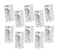 HONITANO Lot de 10 Verrous Coulissants en Acier Inoxydable 304, 2 Pouces, Loquets Robustes pour Porte Intérieure, Fenêtre et Armoire, Verrouillage Sécurisé pour Maison et Bureau