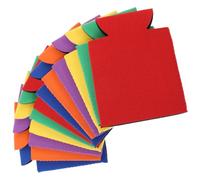 HONITANO Lot de 12 Manchons Isothermes Réutilisables pour Canettes de 330 ML en Silicone Antidérapant Isolation Haute Performance Couleurs Variées Accessoires Polyvalents pour Bière