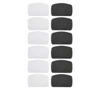 HONITANO Lot De 12 Protections De Talon Pour Baskets, Patchs De Réparation Auto-Adhésifs, Doublures Fines, Coussinets Anti-Usure, Coussinets Pour Chaussures Enfants, Autocollants Pour