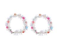 HONITANO Lot de 2 Bandeaux Lumineux LED Coiffes de Fête Flexibles Taille Unique Accessoires Cheveux Femmes et Garçon et Filles Décoration Cheveux pour Soirées et Couleur Aléatoire