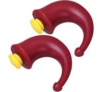 HONITANO Lot de 2 Bouteilles de Lavage Nasal Rouge en Plastique Système d'Irrigation Nasale Pratique pour Rinçage Quotidien Outil Multifonction pour Soin et Nettoyage du Nez Adapté à