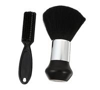 HONITANO Lot De 2 Brosses À Cheveux Plumeau Brosse De Nettoyage Pour Le Cou Brosse À Cheveux Pour Le Cou Brosse De Nettoyage Pour Usage Domestique Brosse De Rasage Brosse De Barbier