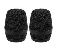 HONITANO Lot de 2 grilles de microphone compatibles avec le Beyer 666 - Grille de remplacement en métal pour microphone sans fil de soirée KTV