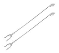 HONITANO Lot De 2 Ramasseurs De Déchets Pliables Pinces À Ordures Ramasseur De Déchets Pour Personnes Âgées Outil D'Accès Pour Étagères Hautes Bâton De