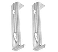 HONITANO Lot De 2 Supports De Fixation Pour Gouttière Comprendant Un Support De Descente De Gouttière Un Crochet De Suspension Et De Jardin Robuste En Métal