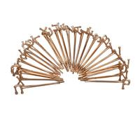 HONITANO Lot de 26 Pinces à Cheveux Alphabet en Métal Doré Barrettes Décoratives pour Filles Accessoires Coiffure pour Sublimer Vos Coiffures et Usage Quotidien