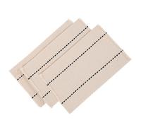 HONITANO Lot de 3 Mèches Plates en Coton 9,7 X 15 Cm pour Lampes à Pétrole, Accessoires Camping et Éclairage D’appoint, Mèche de Lampe à Huile Compatible Lanternes et Brûleurs