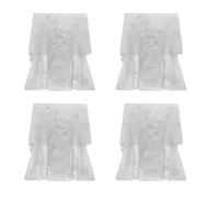 HONITANO Lot de 4 Coins en Fer pour Marteau et Renfort Bois, Accessoires Installation pour Travaux Domestiques