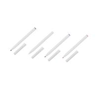 HONITANO Lot De 4 Marqueurs Tatouage Couleurs Blanc Noir Violet Rouge 1 Tête Fine Précision Pour Salon De Beauté Et Perçage Des Oreilles