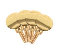 HONITANO Lot De 4 Vis De Bocal Pour Saxophone Alto En Laiton Pour Saxophone Ténor Dorées