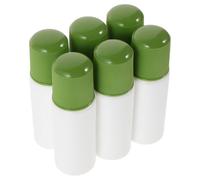 HONITANO Lot De 6 Flacons Applicateurs Pour Médicaments Avec Embout Éponge Flacons En Plastique Étanches Pour Liquides Rechargeables Couleur Verte