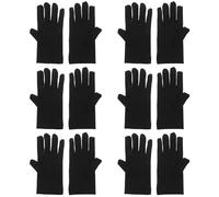 HONITANO Lot de 6 Paires de Fins en Coton de Travail Doux en Coton pour Hommes Et Femmes - Moufles Anti-poussière pour La Manipulation de Bijoux, de Montres, de Pièces de Monnaie, de Cd/dvd, Les