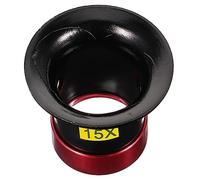 HONITANO Loupe Frontale Bijoutier Grossissante 15x en Verre Métal Outil de Précision pour Réparation de Montres et Bijoux Usage Professionnel Industrielle