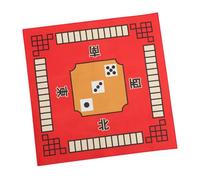 HONITANO Mahjong Microfibre Housse de Table de Jeu Dérapante pour Jeux de Société à Couverture Épais pour Cartes et Tuiles Mahjong