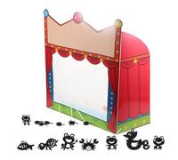 HONITANO Marionnettes Dombre Traditionnelles avec et Kit DIY Éducatif pour Garçon Fille Accessoires de Spectacle Marionnettes Main Matériaux de pour Apprentissage et Jeu Créatif