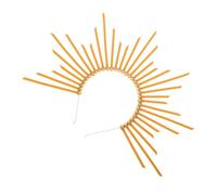 HONITANO Mary Halo Crown Headband Femme Bandeau Étoile Accessoire Coiffure Élégant pour Fête et DIY