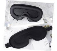 HONITANO Masque De Nuit Mousse Mémoire Confortables Cache Yeux Sommeil Bandeau Doux Occultant Pour Voyager Et Dormir Paisiblement