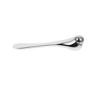 HONITANO Masseur Yeux Pratique Compact Anti-ombres Et Poches Roller Facial Ergonomique Argent Pour Soins Beauté Et Activation Métabolisme Cutané