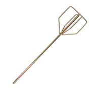 HONITANO Mélangeur Électrique pour Béton et Enduit Tige de Mixage Multifonction Portable Compatible Perceuse Agitateur Robuste à Manche Carré pour Mortier Peinture Plâtre et Boue Outil