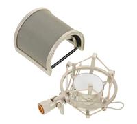 HONITANO Microphone U-shaped Pop Filter Kit Anti-plosive Wind Screen With Shock Mount Lightweight Recording Microphone Accessories For Studio And Live Streaming