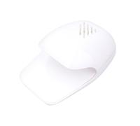 HONITANO Mini Sèche Vernis Ongles Automatique Puissant Ventilateur Professionnel Manucure Séchoir Gel Portatif pour Salon et Usage Personnel Plastique Écologique Blanc