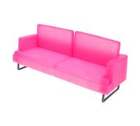HONITANO Miniature pour Maison de Poupée Fauteuil Décoratif en Plastique Jouet pour Filles Design Adorable Accessoire de Jeu Aménagement de Maison de Poupée 1 Pièce
