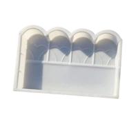 HONITANO Moule Plastique pour Clôture de Jardin et Pelouse Modèle de Bordure Béton Facile à Démouler pour et Aménagement Paysager