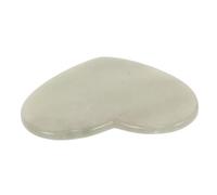 HONITANO Outil Gua Sha pour Visage en Jade Naturel, Pierre Faciale Élégante pour Massage Doux et Polyvalent Visage Cou