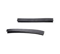 HONITANO Pare-Chocs Anti-Collision pour Skateboard Protection de Plateau Résistante à l'usure Lot de 1 Paire 30 CM Noir Rails Renforcés Universels pour Skateboards à Double Talon et