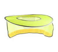 HONITANO Pare Soleil Casque Haute Visibilité Jaune avec Bordure Réfléchissante et Protection Nacelle Respirante Accessoire Casque Sécurité