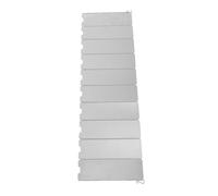 HONITANO Pare-Vent Pliable Aluminium pour Chauffage Extérieur Réflecteur Thermique Résistant Au Vent Installation Facile pour Patio et Camping Compact et Portable